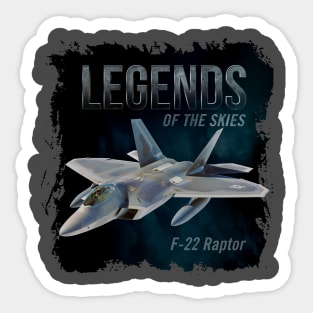 F-22 Raptor Sticker